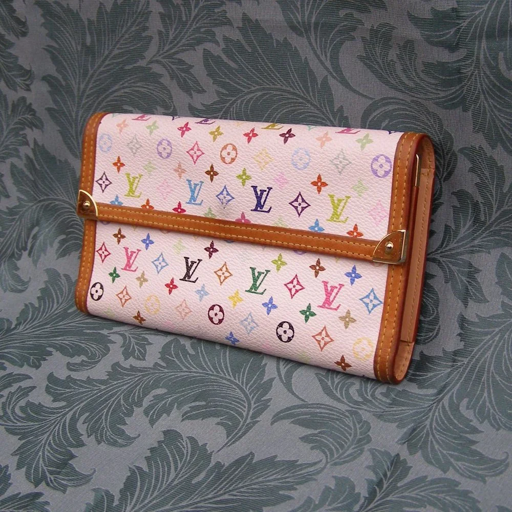 RARE Louis Vuitton x Murakami International Wallet EUC